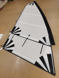 VOILE 6,5 m2 A PRISE DE RIS 1